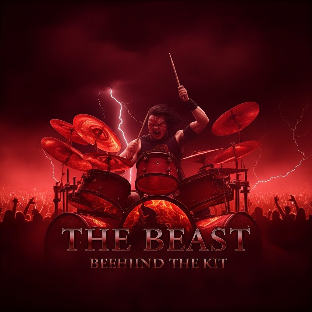 AAron Rossi "The Beast" Behind the Kit